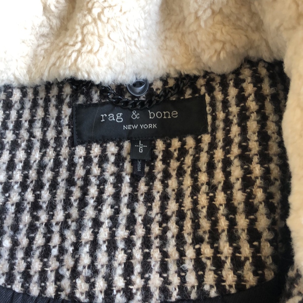 Rag & Bone Mina Cocoon Plaid Coat - Picture 2 of 4